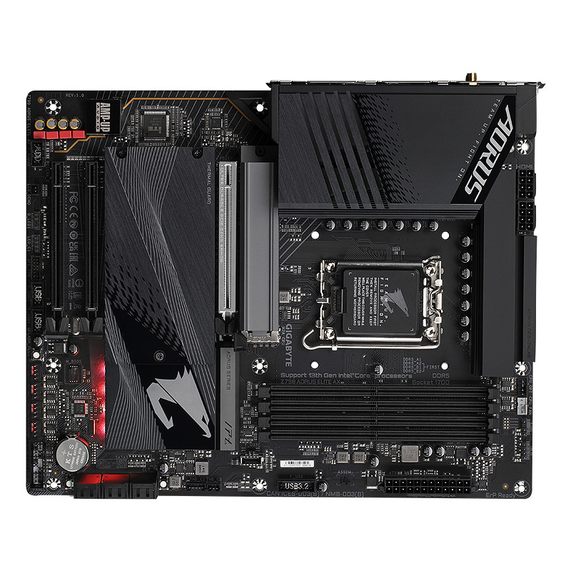 GIGABYTE Z790 AORUS ELITE AX bundkort Intel Z790 LGA 1700 ATX - Billede 5